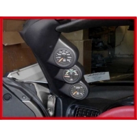 Подиум под 3 доп. прибора для Toyota MR2 (MRS) W30 00-05