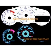 Накладка на щиток приборов для Toyota Celica T23# 00-05 Reverse Glow Gauge 