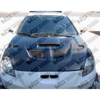 Капот для Toyota Celica T23# 00-05 VIS EVO Style Carbon
