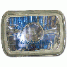 Фары линзованные хром с HALO Rings для Toyota Celica T18# 89-93, MR2 86-95