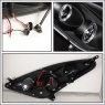 Фары для Toyota Celica T23# 00-05 DLR «ангельские глазки» Black