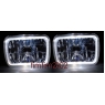 Фары черные с HALO Rings для Toyota Celica T18# 89-93, MR2 86-95