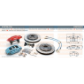 Комплект Big Brake Kit для Toyota Celica T23# 00-05 Rotora 17" 6и поршневой