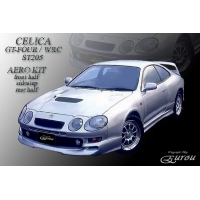 Накладка переднего бампера для Toyota Celica T205 94-99 (GT-FOUR) EUROU