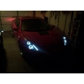 Фары для Toyota Celica T23# 00-05 DLR «ангельские глазки» Black
