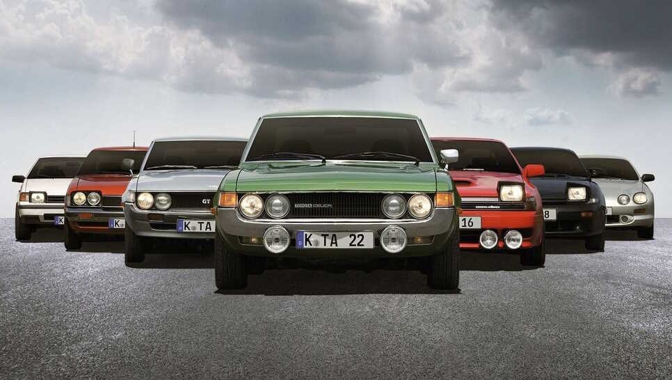 Toyota Celica - great history of 7 generations